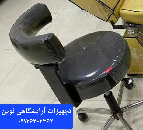 صندلی آرایشگاهی استادکاردررنگ بندی متنوع پارچه وچرم کپی