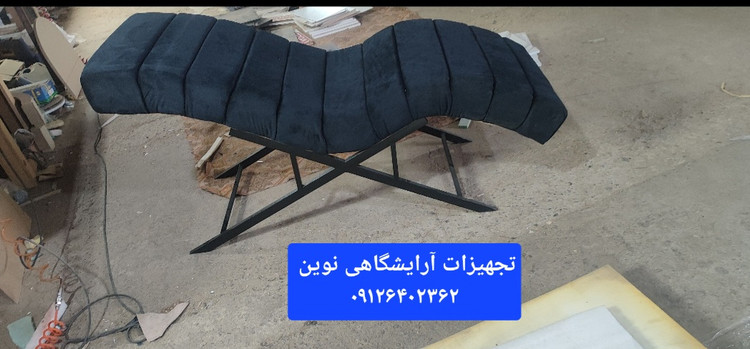 تخت آرایشگاهی تخت مژه مدل موجی دررنگ بندی متنوع پارچه دیاموند با بالشت