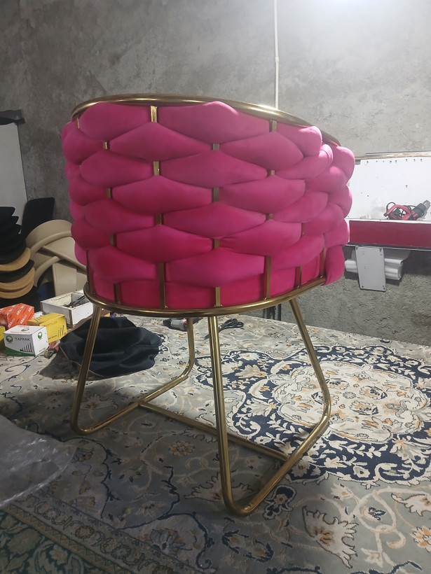 صندلی آرایشگاهی مدل بافتی دررنگ بندی متنوع