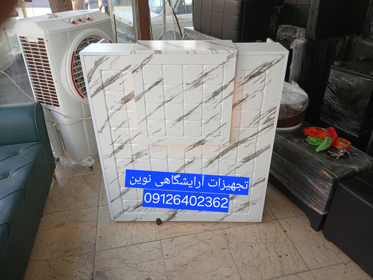 کانتر دوکشو وکیوم دررنگ بندی سفید ومشکی