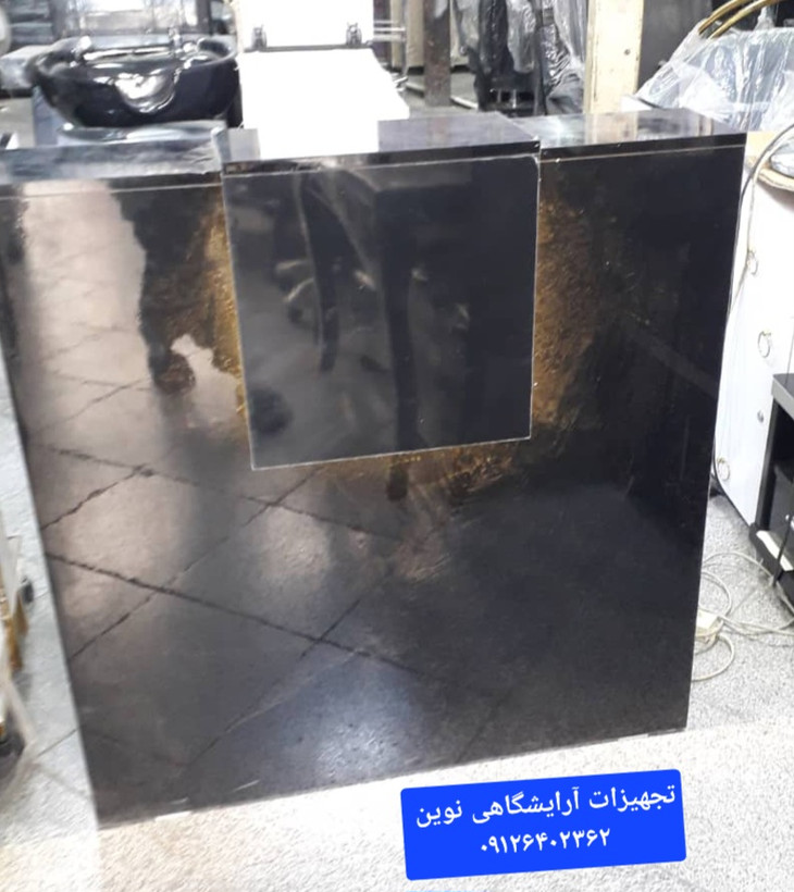 کانتر آرایشگاهی ام دی اف روکش وکیوم دررنگبندی متنوع
