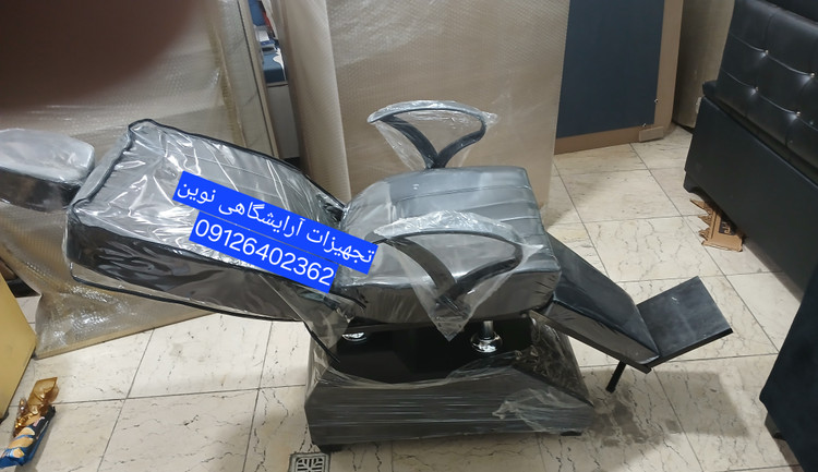 صندلی آرایشگاهی مدل مردانه فوم سرد