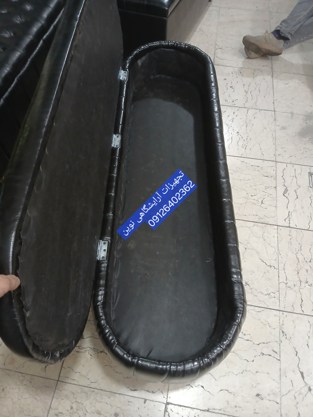 پاف باکسدار چرم براق 150
